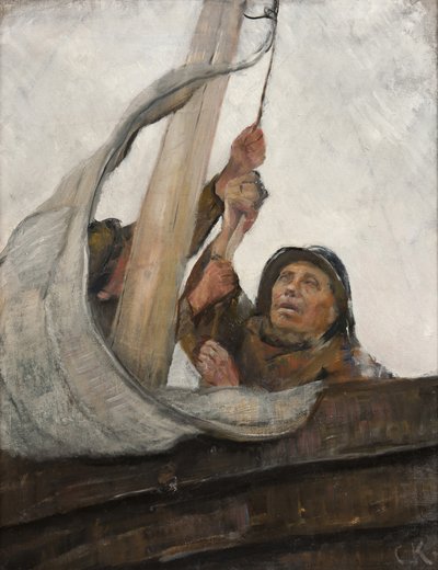 الشراع ، ج .1900 بواسطة كريستيان كروهيج