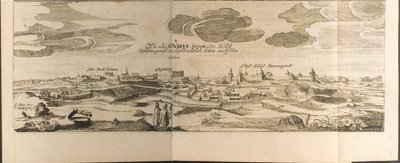 توضيح نارفا من الرحلات إلى دوق موسكوفي العظيم وملك بلاد فارس بواسطة آدم أولير بواسطة Christian Lorenzen Rothgiesser