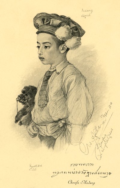 "Chowfa Asdang" 1898. بواسطة كريستيان فيلهلم أليرز