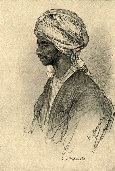 فلاح ، مصر ، 1898. بواسطة كريستيان فيلهلم أليرز
