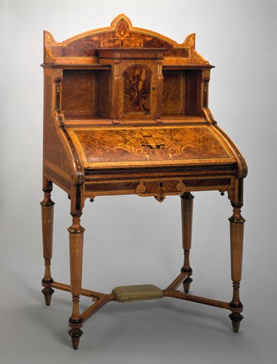 مكتب ، شركة Herter Brothers ، 1869-1871 (خشب) بواسطة Christian and Gustave 1830 98 Herter