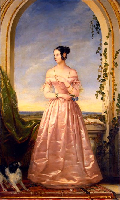 دوقة روسيا الكبرى الكسندرا نيكولاييفنا ، 1825-1844 ، 1840. بواسطة كريستينا روبرتسون