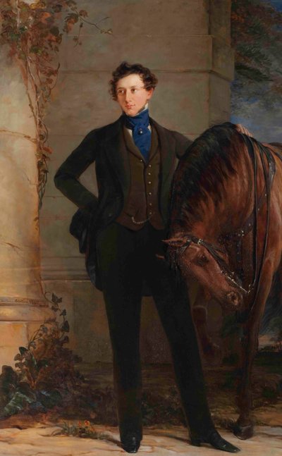صورة للكونت فلاديمير بتروفيتش أورلوف دافيدوف 1809-1882 ، 1840. بواسطة كريستينا روبرتسون