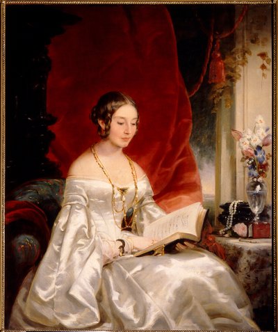 الأميرة ماريا إيفانوفنا كوتشوبي من بورتريه ، ني بارياتينسكايا ، 1842 بواسطة كريستينا روبرتسون
