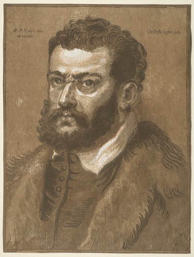 تمثال نصفي للرجل الملتحي دوجي جيوفاني كورنارو ، 1632-1636. بواسطة كريستوفل جيغير