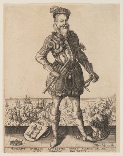 روبرت دادلي، إيرل ليستر بواسطة Christoffel van Sichem I
