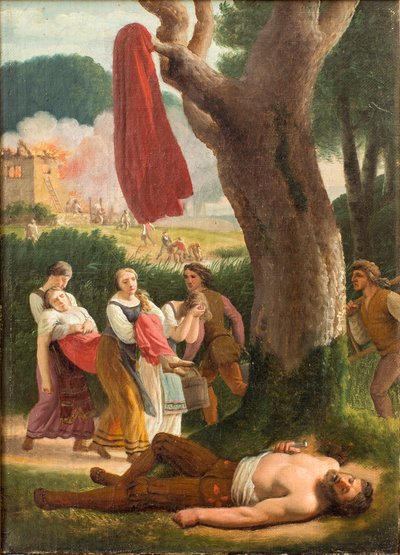 هاجبارد وسيجن ، قبل عام 1820. بواسطة كريستوفر فيلهلم إكرسبيرج