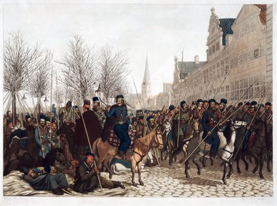 القوزاق في هامبورغ ، 18 مارس 1813 - سور ، كريستوف بواسطة كريستوف سور