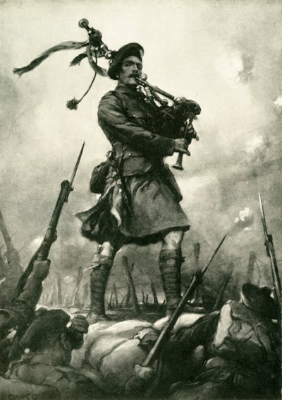 كيف فاز بايبر ليدلو بصليب فيكتوريا في 25 سبتمبر 1915 م 1920. بواسطة كريستوفر كلارك