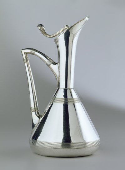إبريق 1885 (فضي مطلي) بواسطة كريستوفر دريسر
