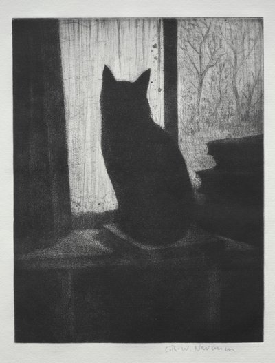 القط بواسطة Christopher Richard Wynne Nevinson
