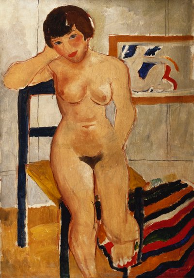 عارية مع بساط مخطط ، ميراود غينيس بواسطة Christopher Wood