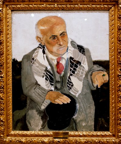 صورة للشاعر الفرنسي ماكس جاكوب (1876-1944) لوحة كريستوفر وود (1901-1930) 1930 حول أورليانز ، متحف الفنون الجميلة. بواسطة كريستوفر وود