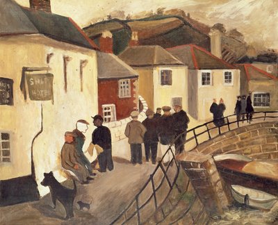 فندق السفينة ، Mousehole ، كورنوال ، 19289 بواسطة كريستوفر وود