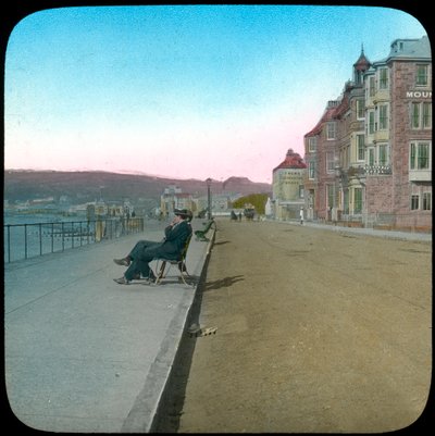 Esplanade ، Penzance ، Cornwall ، أواخر القرن التاسع عشر أو أوائل القرن العشرين بواسطة قسم فانوس جيش الكنيسة