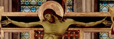 تفاصيل الصليب. Detrempe على خشب Cimabue (Cenni di Pepo) (1272-1302) 1268-1271 Dim. 336x267 سم أريتسو ، كنيسة سان دومينيكو بواسطة سيمابو