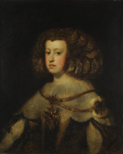 صورة للإنفانتا ماريا تيريزا الإسبانية بواسطة Circle of Diego Velázquez
