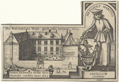 بيت الهند الغربية في أمستردام ، 1623-26 بواسطة كلايس جانز فيشر