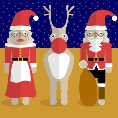 عائلة عيد الميلاد بواسطة كلير هنتلي