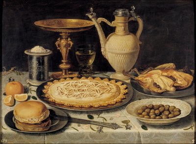 لا تزال الحياة - صامتة - لوحة لكلارا بيترز (1594-1658) بواسطة شارلوت إيفانز