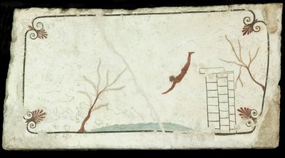 الغواص. قبر الغطاس قبر الغطاس ، حوالي 470 قبل الميلاد. بواسطة Classical Antiquities
