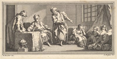 تاجر الرقيق ، 1746-47. بواسطة كلود أوغستين دوفلوس