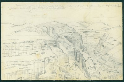 Mar Saba, 1873  بواسطة كلود كوندر