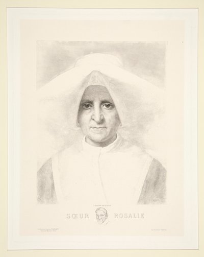 الأخت روزالي (الأخت روزالي) بواسطة Claude Ferdinand Gaillard