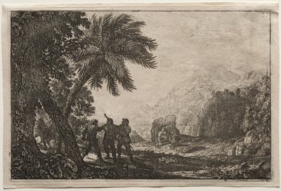 مناظر طبيعية مع العبيد ، 1633. بواسطة كلود لورين