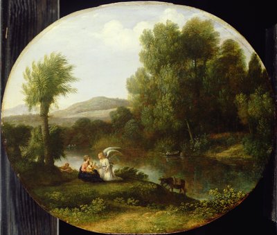 الباقي على الرحلة إلى مصر ، 1646 بواسطة كلود لورين