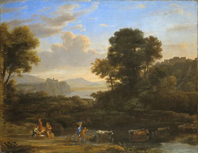 المناظر الطبيعية الرعوية ، 1646-47 بواسطة كلود لورين