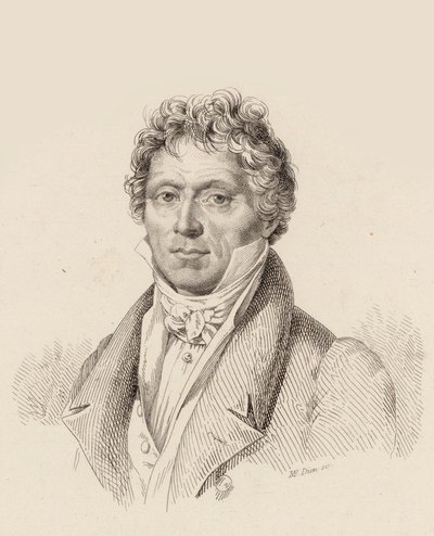 صورة للمؤلف أنطون ريتشا 1770-1836 ، 1837. بواسطة كلود ماري فرانسوا ديان