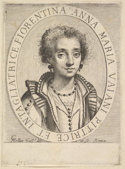 آنا ماريا فاياني ، 1624-36. بواسطة كلود ميلان