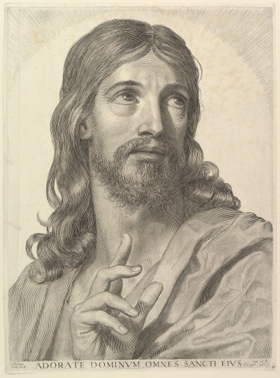 تمثال نصفي للكبار المسيح ، 1652. بواسطة كلود ميلان