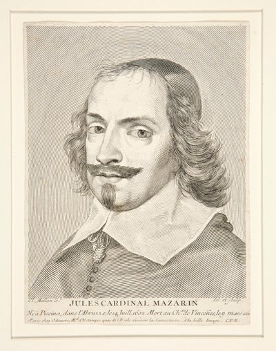 الكاردينال جول مازارين (1602-1661) بواسطة كلود ميلان