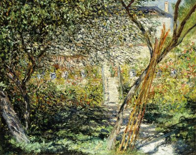 حديقة في Vetheuil ؛ Le Jardin de Vetheuil ، 1881 بواسطة كلود مونيه