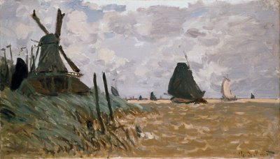 مطحنة بالقرب من زاندام ، 1871 بواسطة كلود مونيه