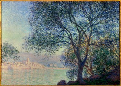 أنتيبس ، منظر للوحة ساليس التي رسمها كلود مونيه (1840-1926) 1888. خافت. 0.65 × 0.92 م. مجموعة خاصة بواسطة كلود مونيه