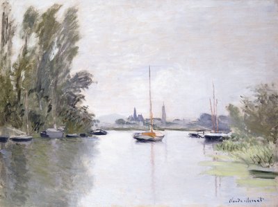 Argenteuil ، منظر الذراع الصغيرة لنهر السين ، 1872 بواسطة كلود مونيه