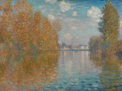 تأثير الخريف في Argenteuil ، 1873. بواسطة Claude Monet