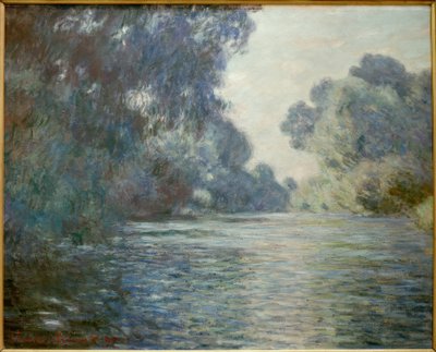 ذراع السين قرب جيفرني (Arm der Seine bei Giverny) بواسطة كلود مونيه