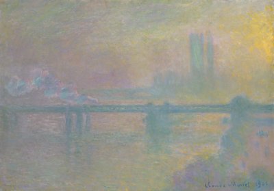 تشارينغ كروس بريدج ، لندن ، 1901. بواسطة كلود مونيه