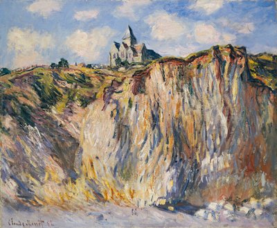الكنيسة في Varengeville ، صباح 1882 بواسطة كلود مونيه