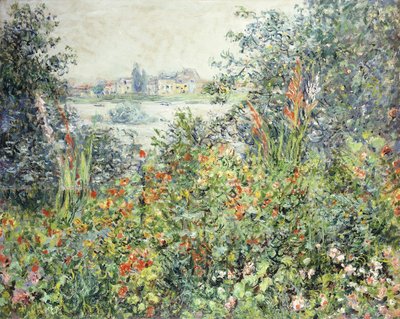 الزهور في Vetheuil. فلور فيثويل ، 1881 بواسطة كلود مونيه