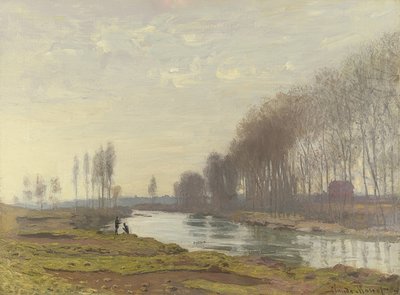 نهر السين في Argenteuil (Petit Bras de la Seine ، Argenteuil). 1872 بواسطة كلود مونيه
