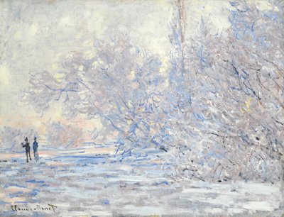 الصقيع في Giverny Le Givre à Giverny ، 1885 بواسطة Claude Monet