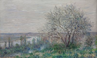 مزاج الربيع في Vétheuil. 1880 بواسطة كلود مونيه