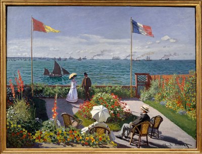 حديقة في Sainte-Adresse بواسطة كلود مونيه