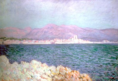 خليج انتيبس 1888 بواسطة كلود مونيه