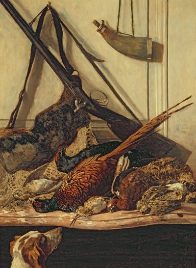 جوائز الصيد ، 1862 بواسطة كلود مونيه